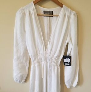 REFORMATION Chantel Linen Rare Dress